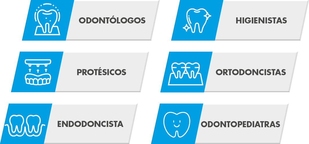 Summits para cada área de gestión dental